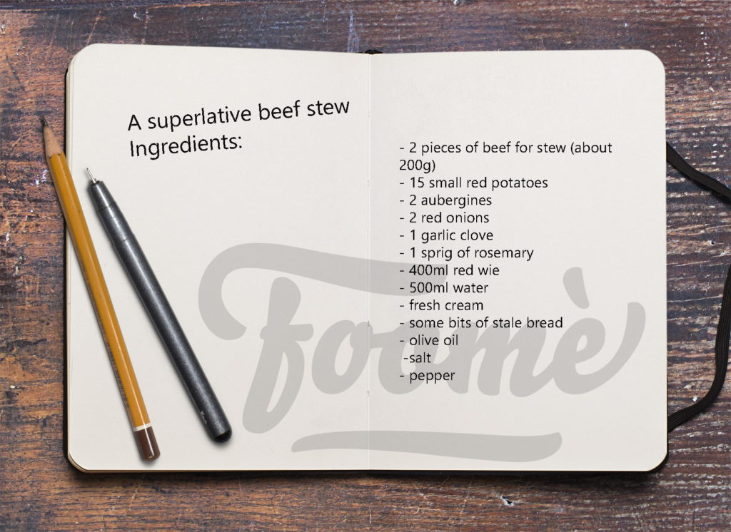 Foomè cooking blog | A superlative beef stew